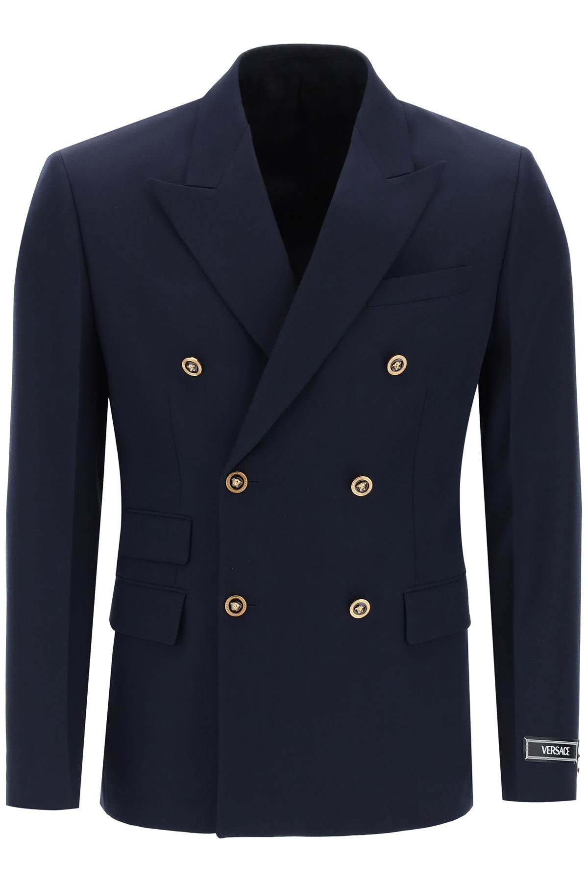 Versace tailored jacket with medusa buttons