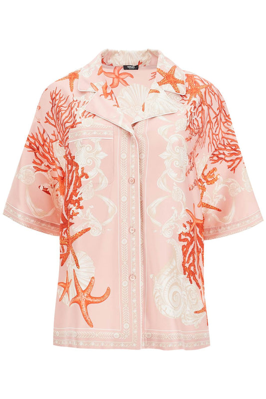 Versace silk baroque shirt