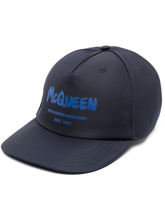 Alexander McQueen Hats Blue