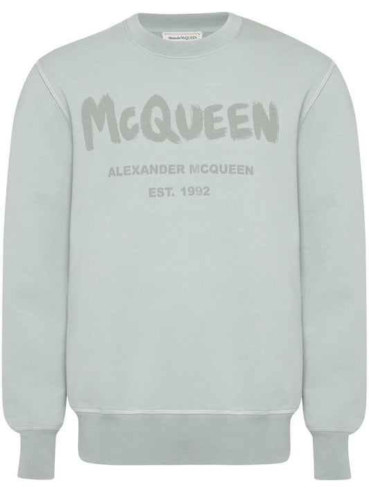 Alexander McQueen Sweaters Grey