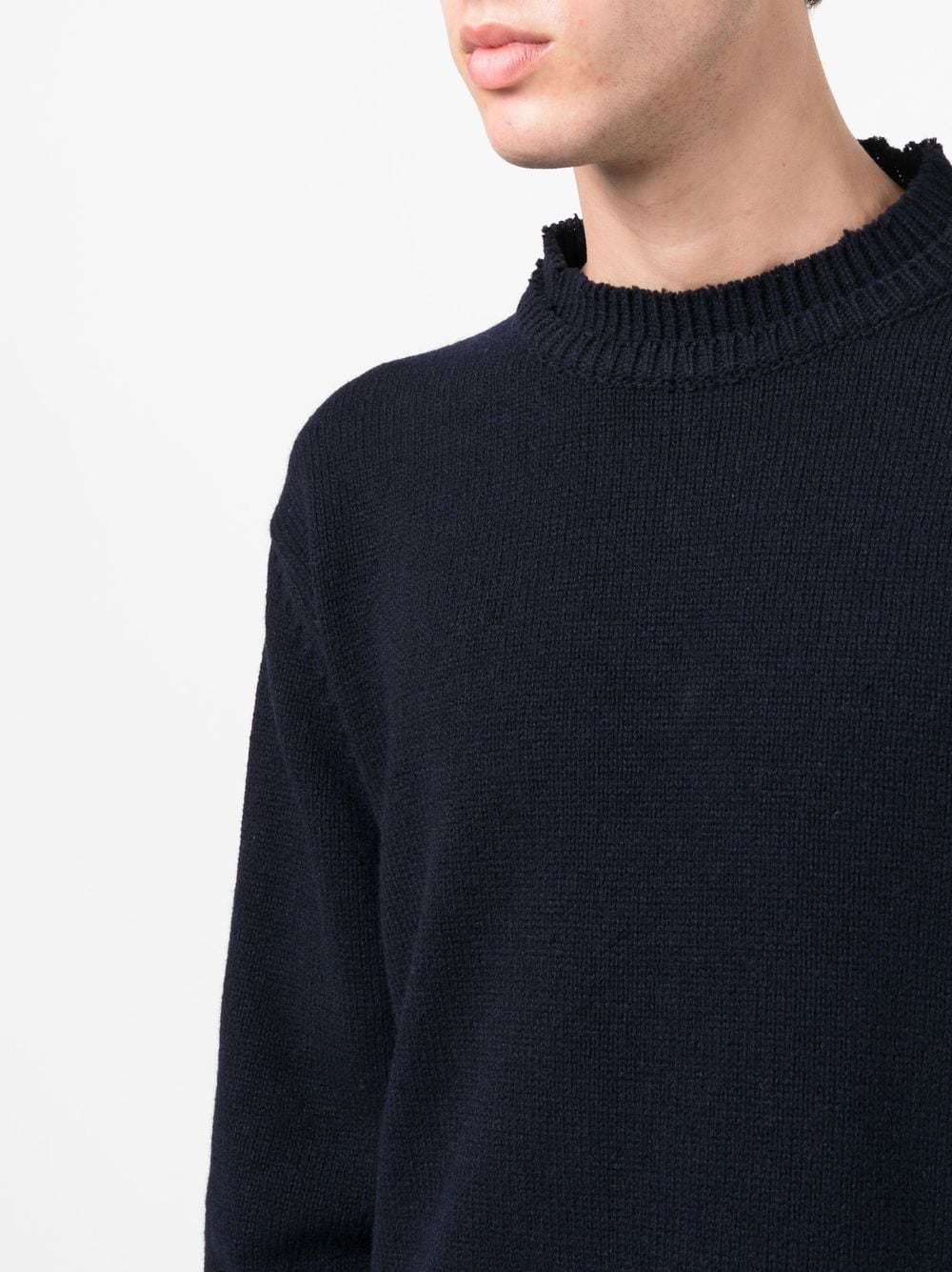 Maison Margiela Sweaters Blue