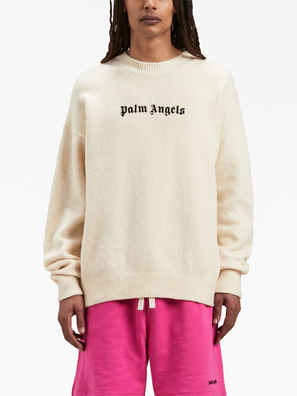 Palm Angels Sweaters White