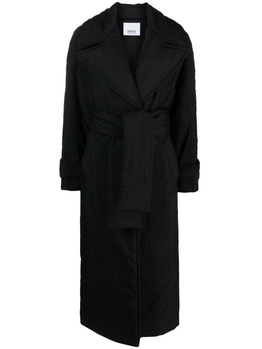 Erika Cavallini Semi-Couture Coats Black