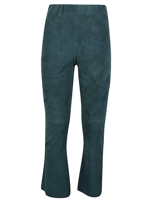 Via Masini 80 Trousers Green