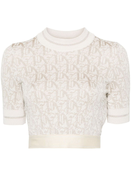 Palm Angels Top White