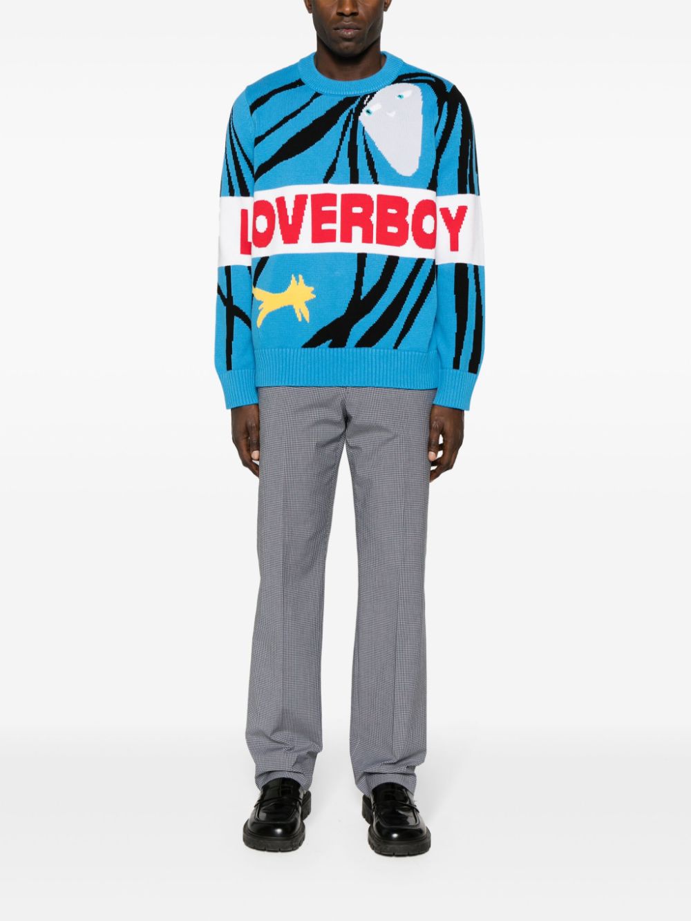 CHARLES JEFFREY LOVERBOY PRE Sweaters Blue