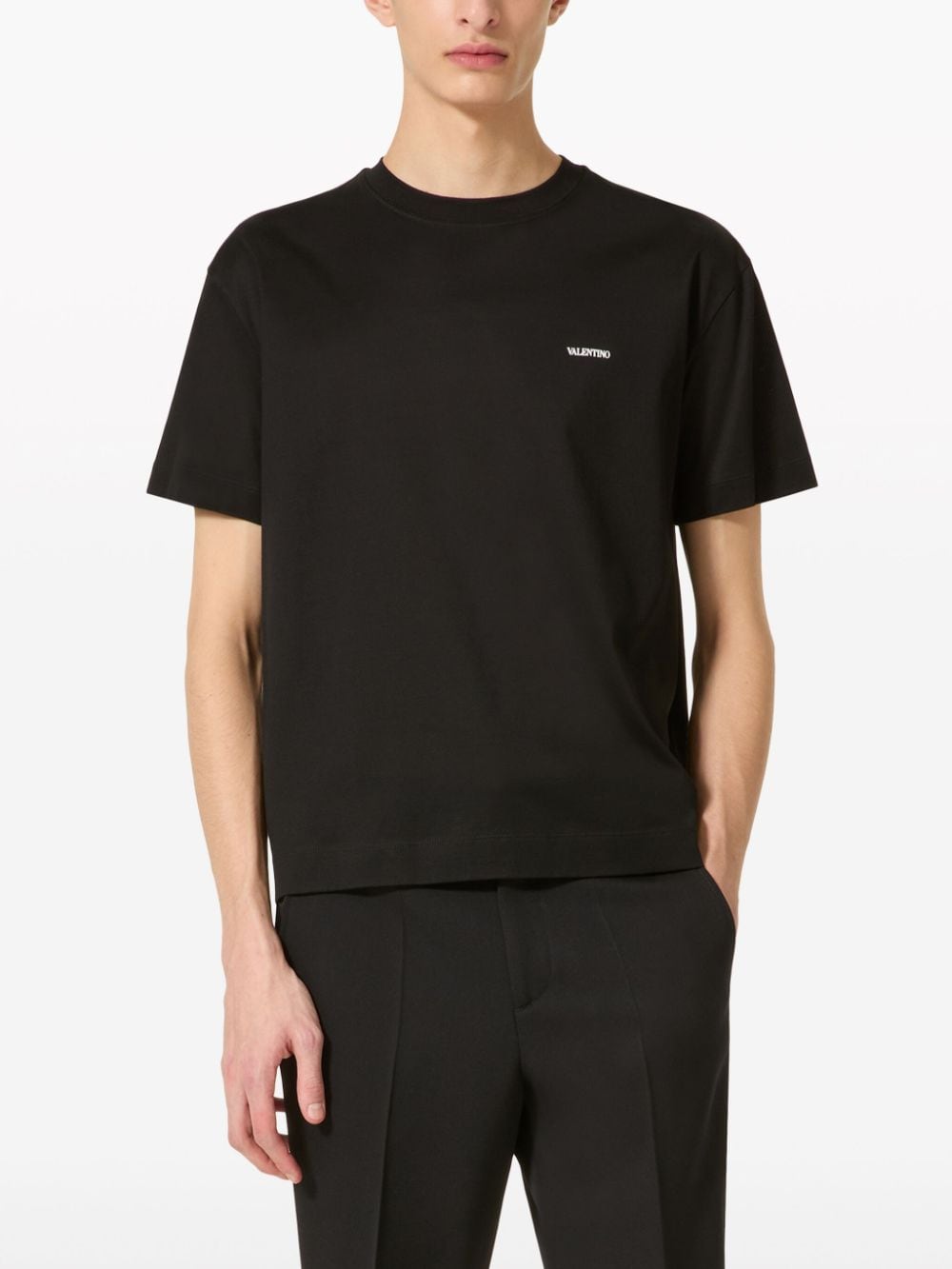 Valentino T-shirts and Polos Black