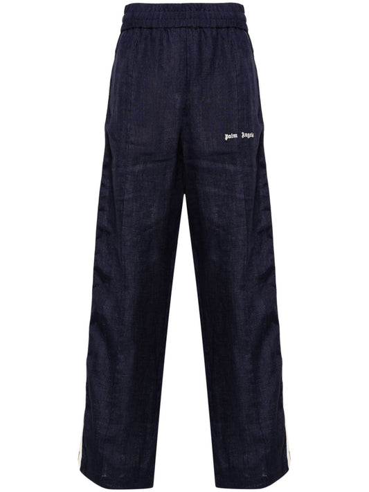 Palm Angels Trousers Blue