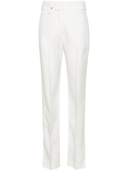 JACQUEMUS Trousers White