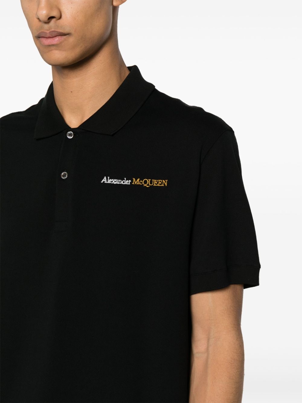 Alexander McQueen T-shirts and Polos Black