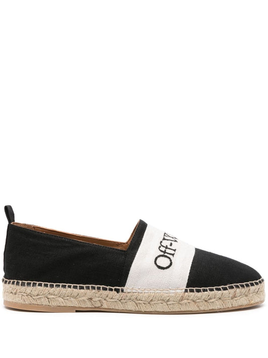 Off White Flat shoes Black