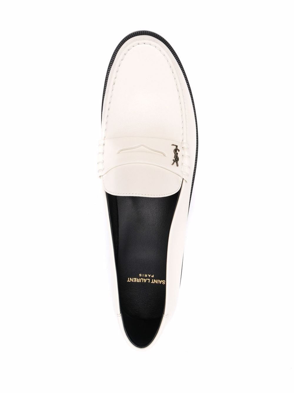 Saint Laurent  Flat shoes White