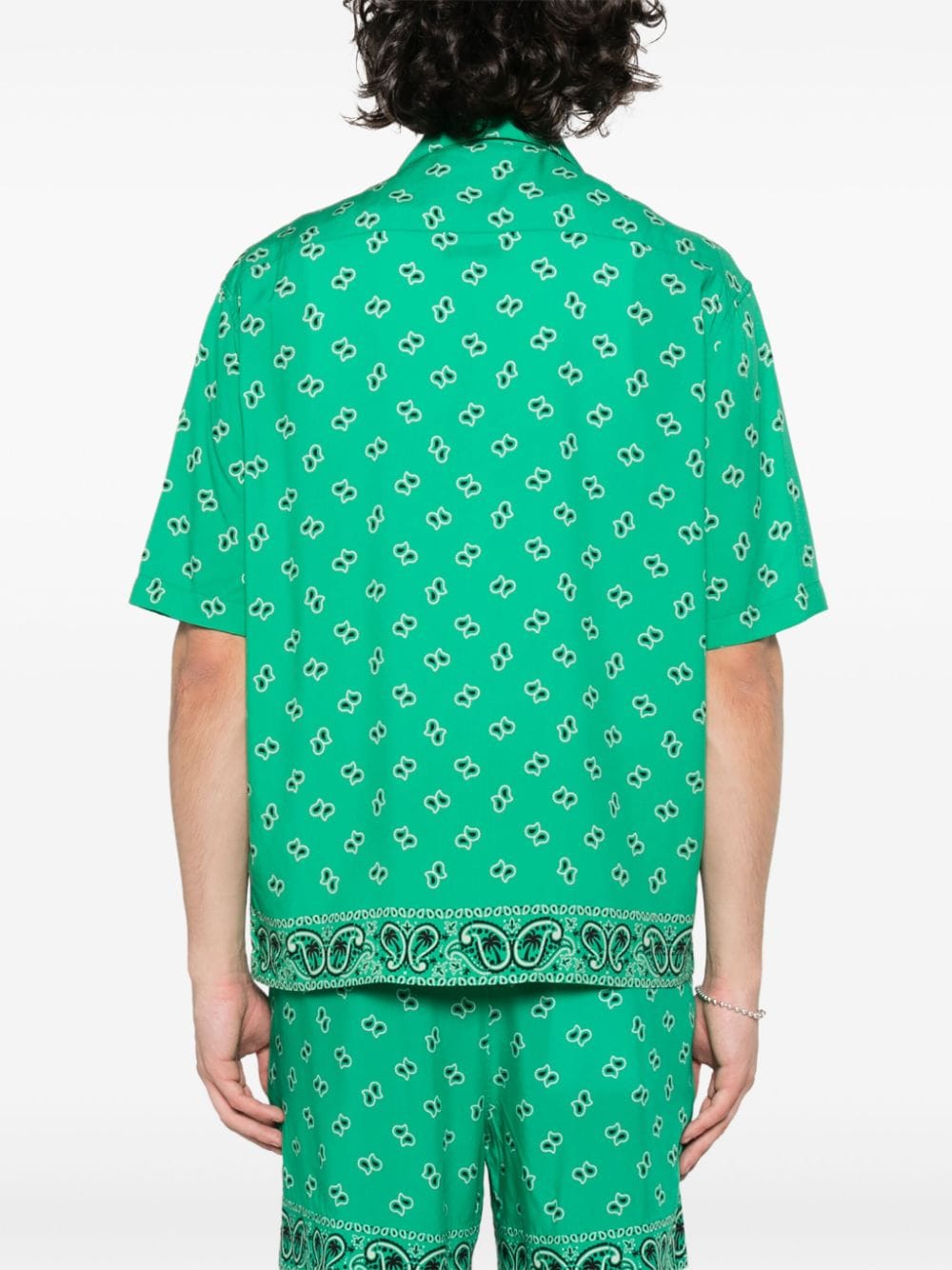 Palm Angels Shirts Green