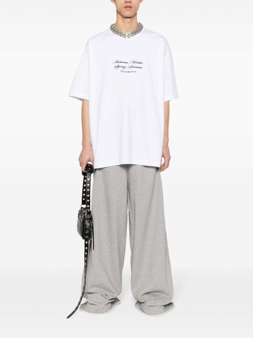 Vetements Trousers Grey