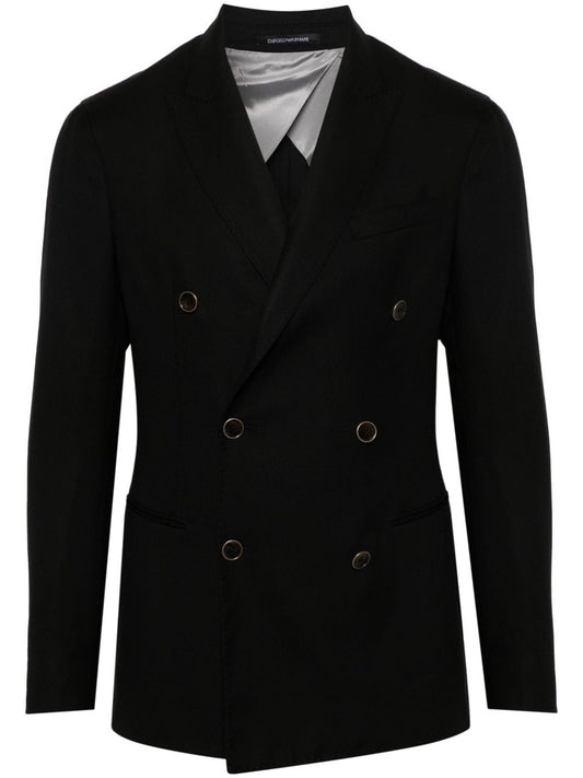 Emporio Armani Jackets Black