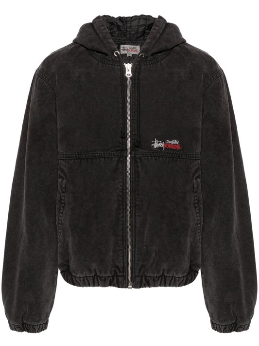 Stussy Jackets Black