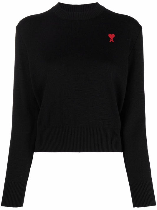 Ami Paris Sweaters Black