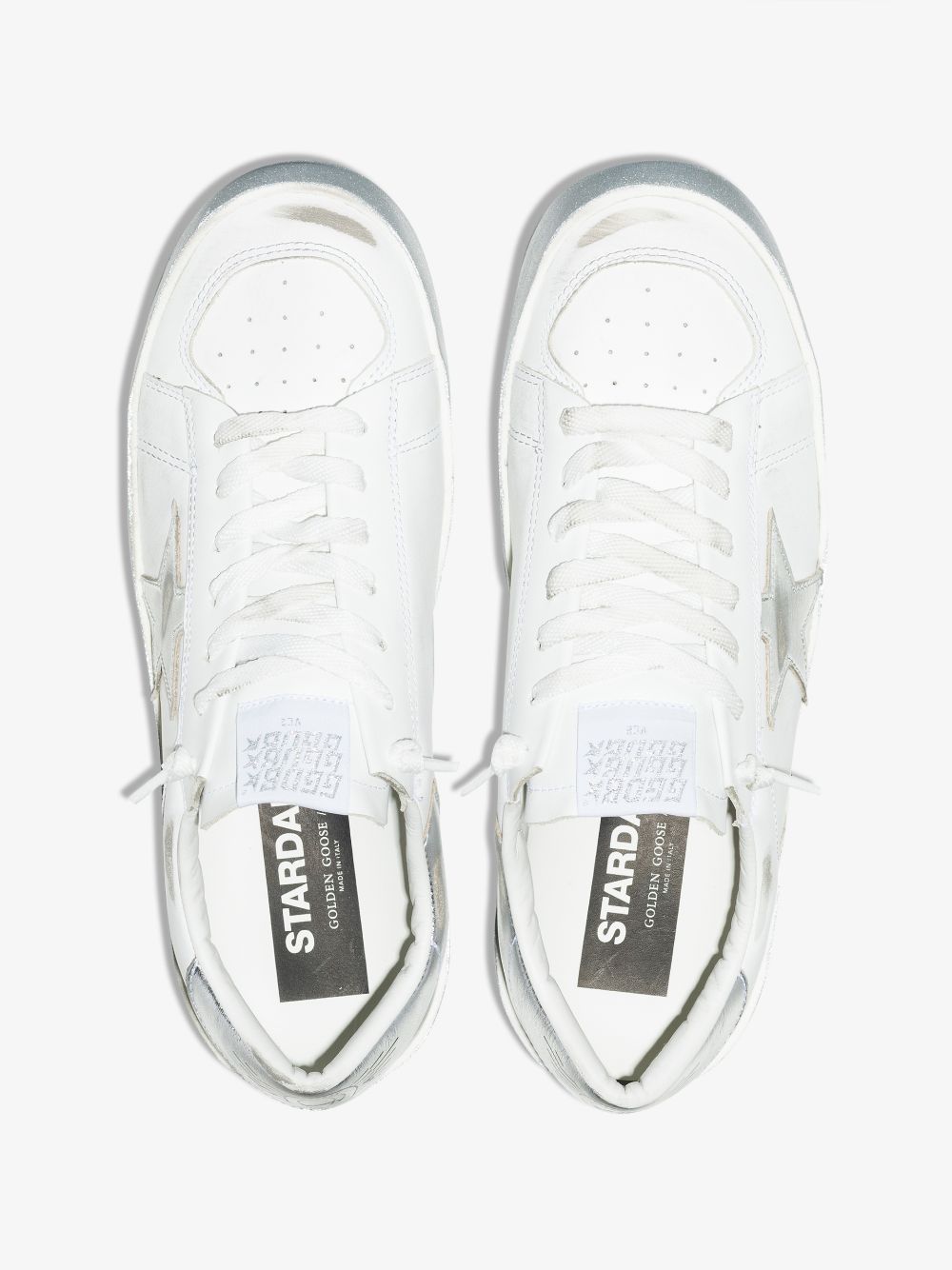 Golden Goose Sneakers Silver