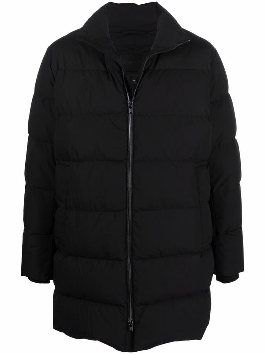 Emporio Armani Coats Black