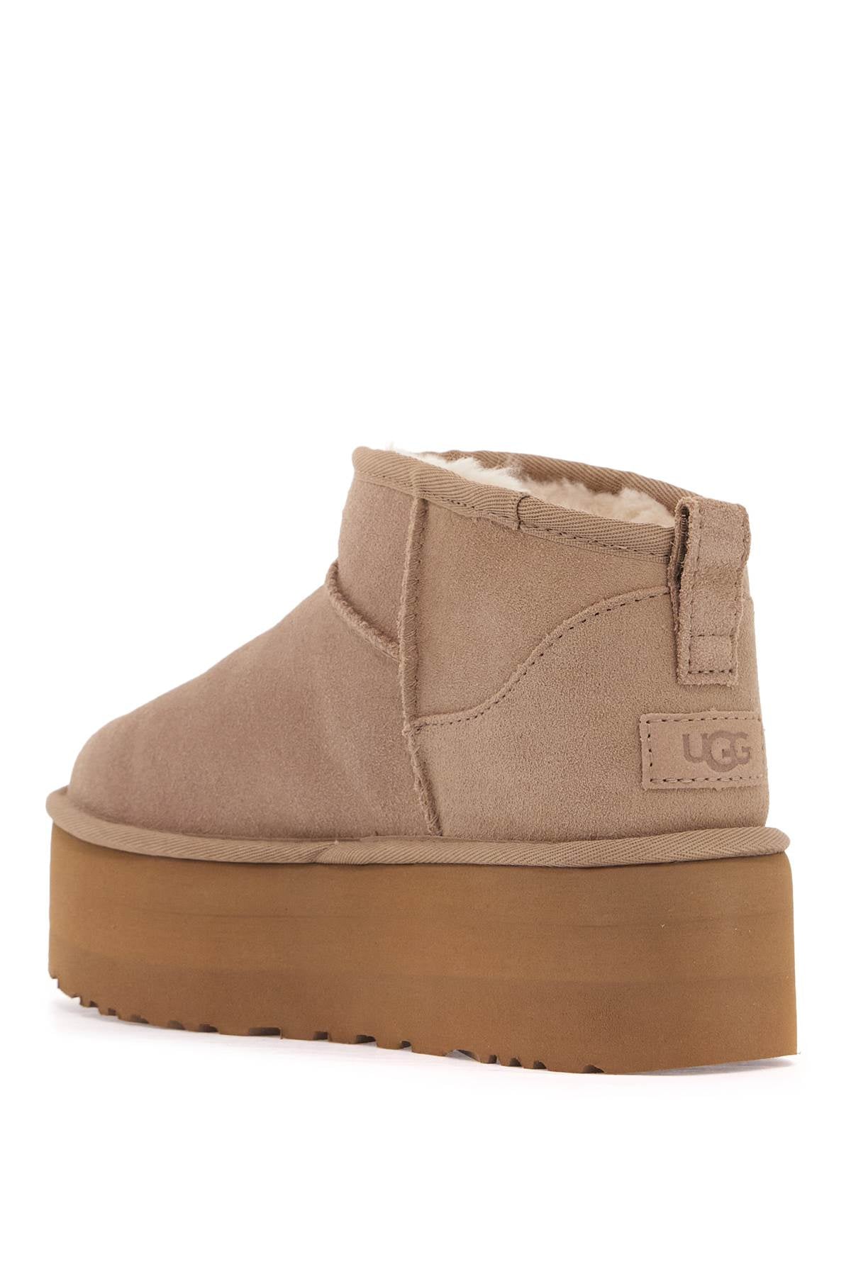 Ugg classic ultra mini platform ankle boots