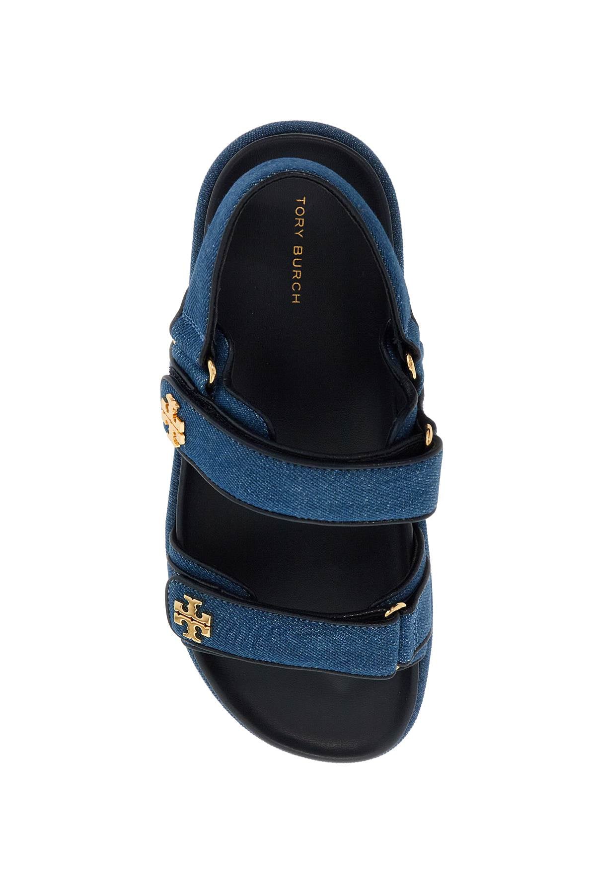 Tory Burch denim kira sandals for