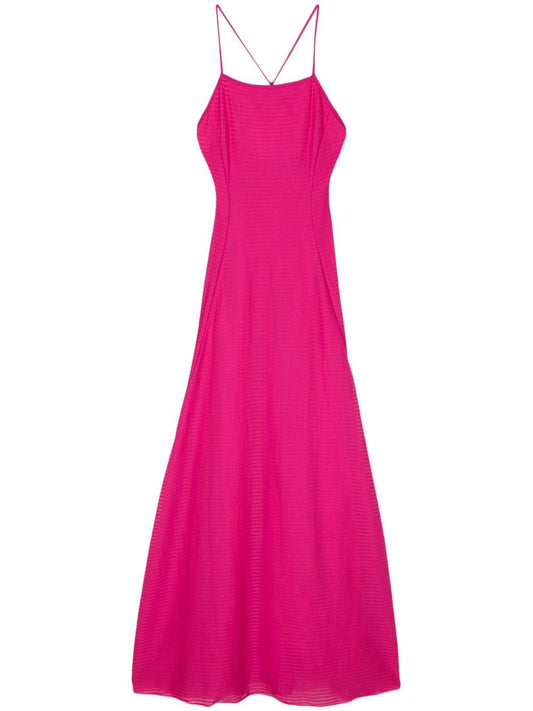 Emporio Armani Dresses Fuchsia