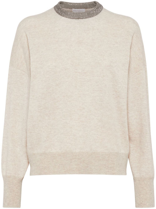 Brunello Cucinelli Sweaters Beige