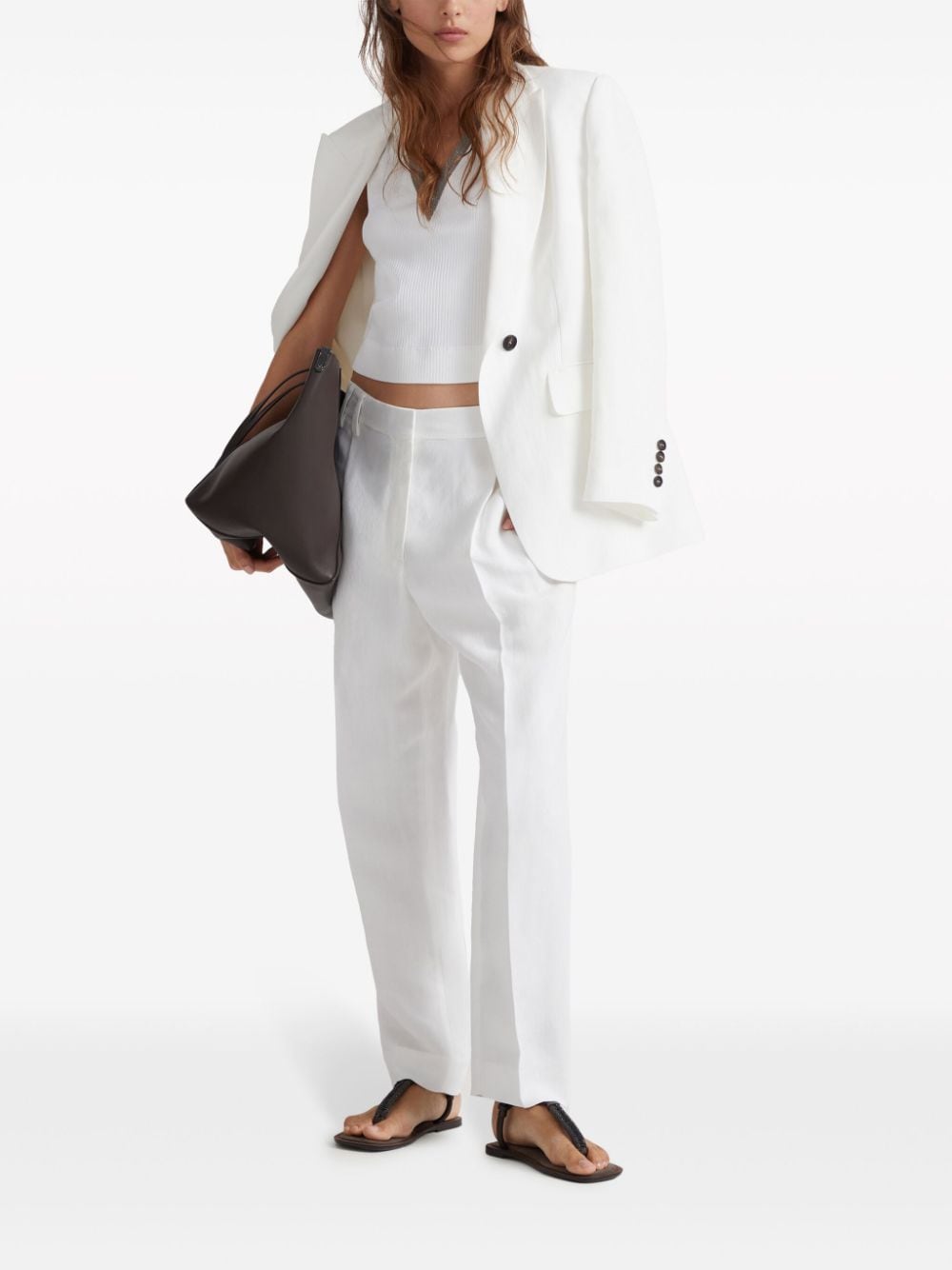 Brunello Cucinelli Top White