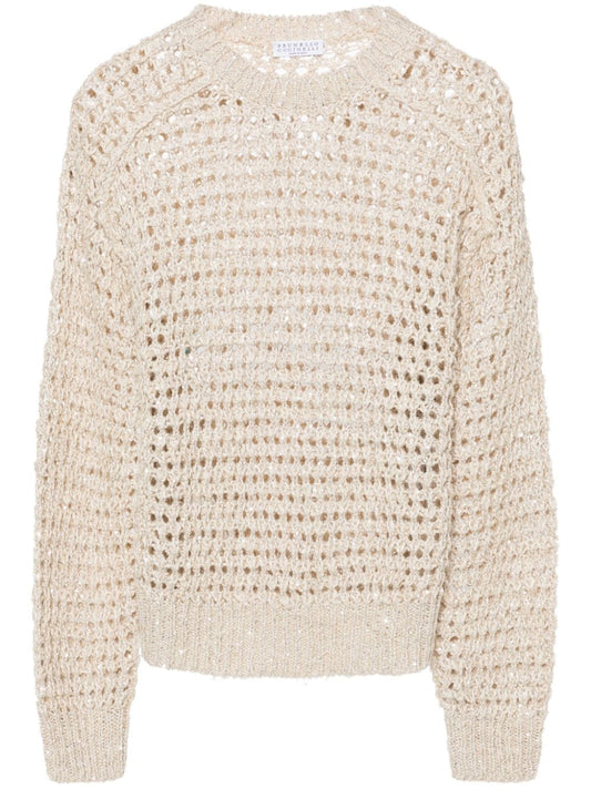 Brunello Cucinelli Sweaters Beige