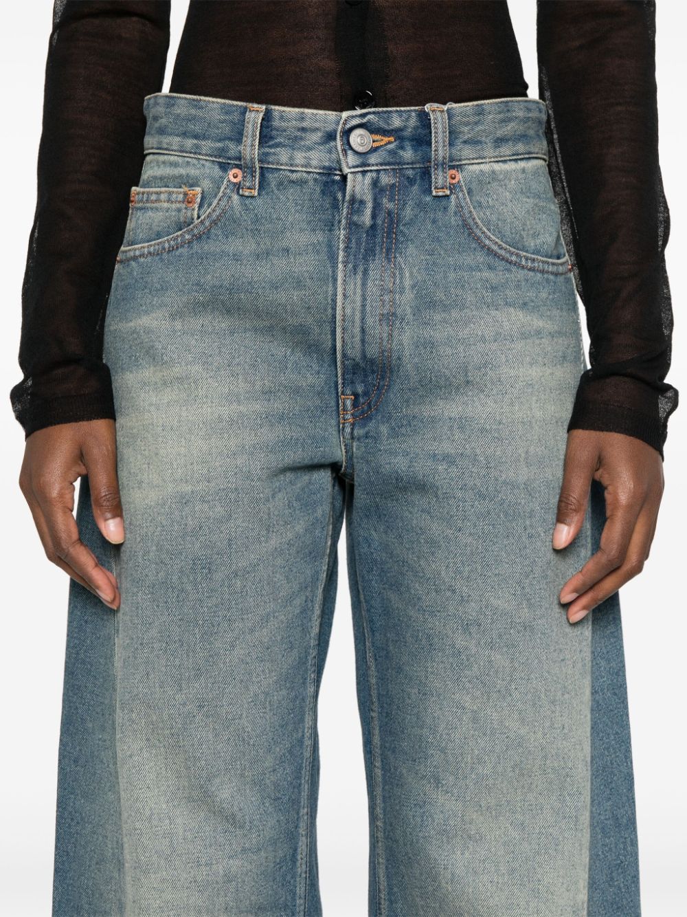 MM6 Maison Margiela Jeans Blue