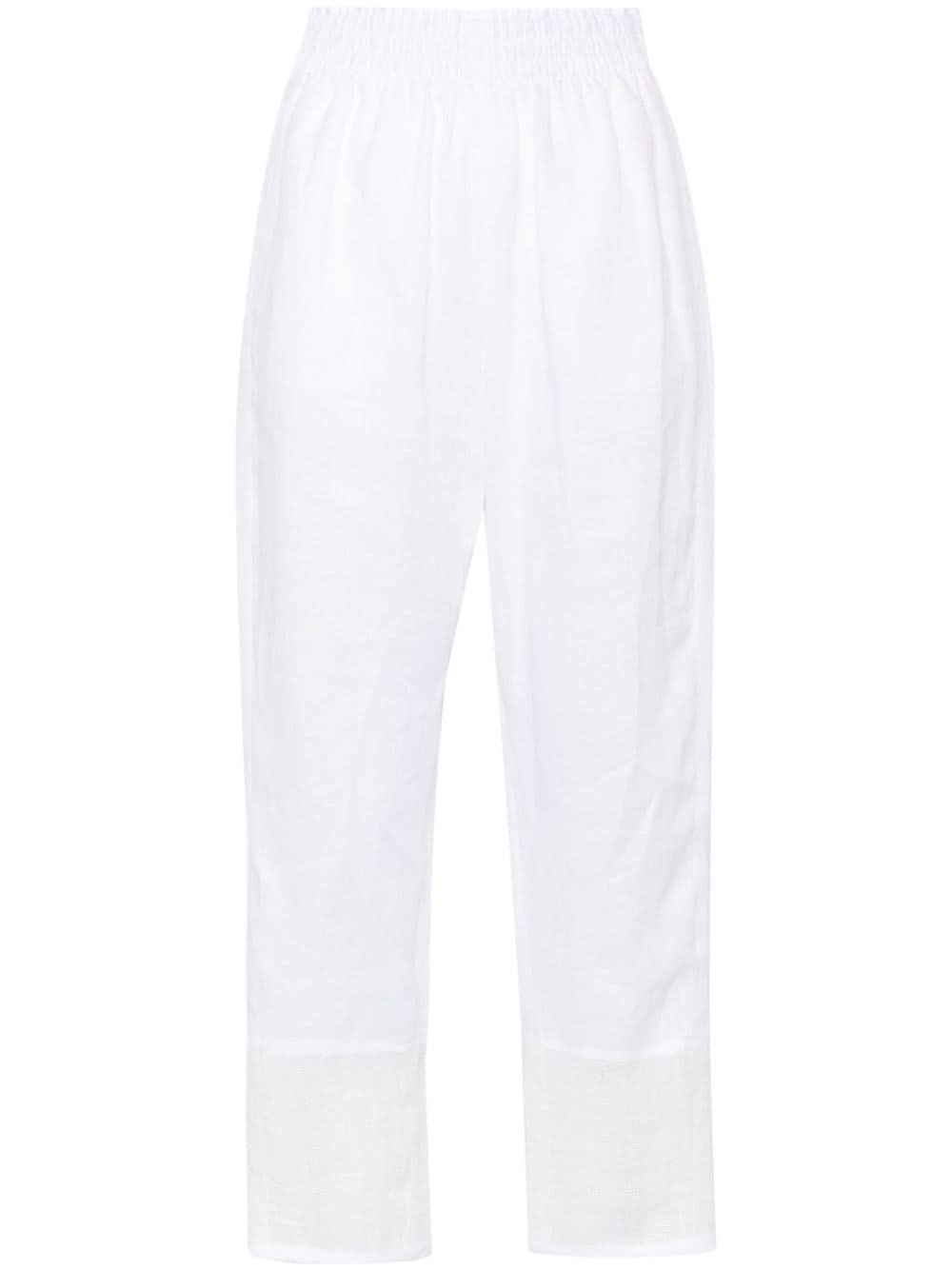 Emporio Armani Trousers White