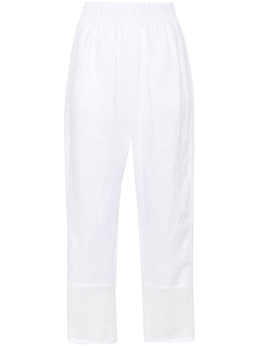 Emporio Armani Trousers White