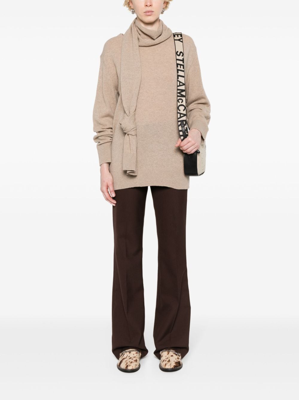 Stella McCartney Sweaters Beige