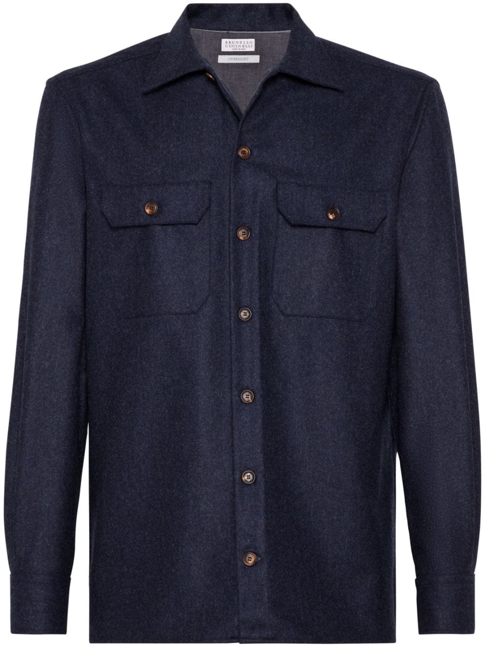 Brunello Cucinelli Shirts Blue