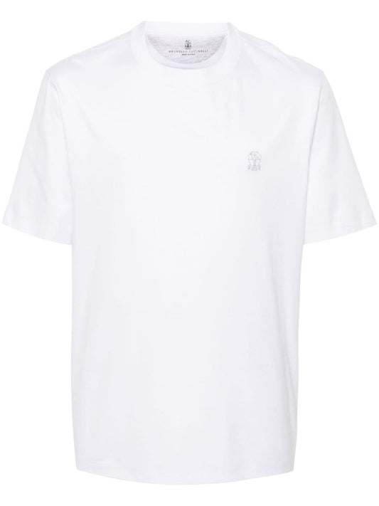 Brunello Cucinelli T-shirts and Polos White