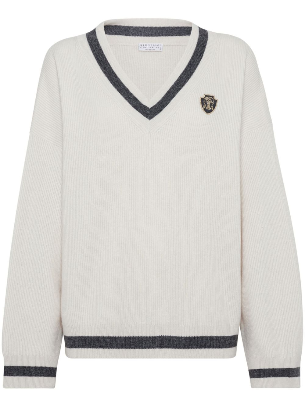 Brunello Cucinelli Sweaters White