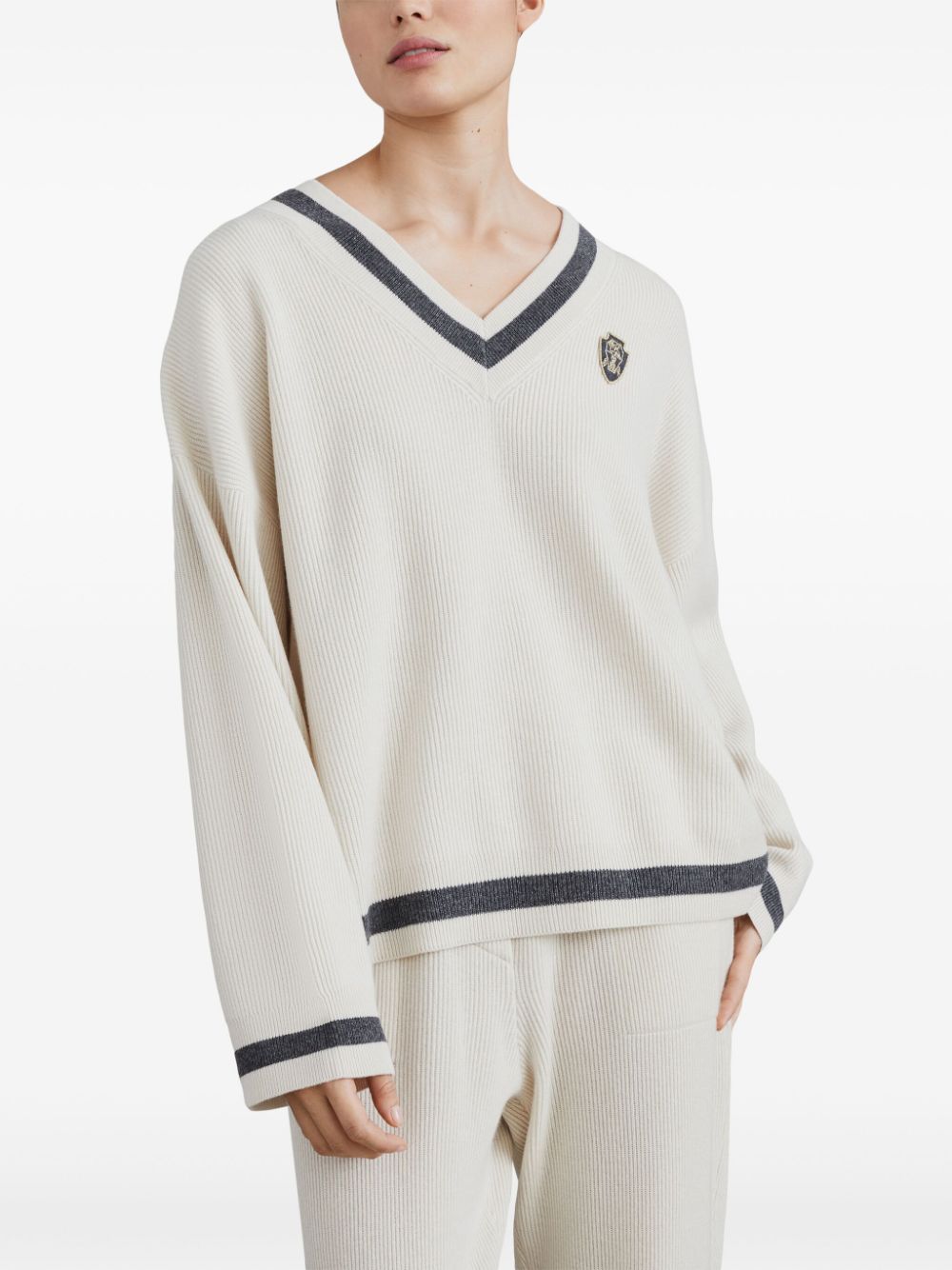 Brunello Cucinelli Sweaters White