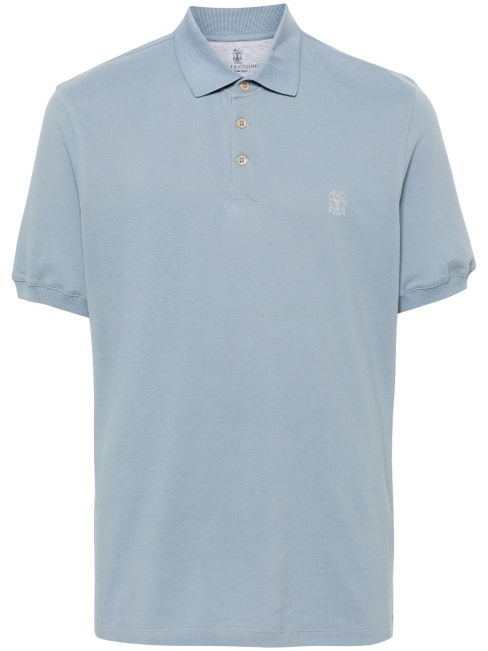 Brunello Cucinelli T-shirts and Polos Blue