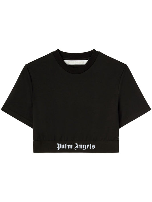 Palm Angels T-shirts and Polos Black