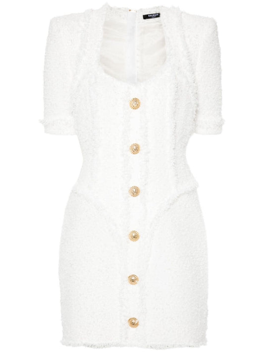 Balmain Dresses White