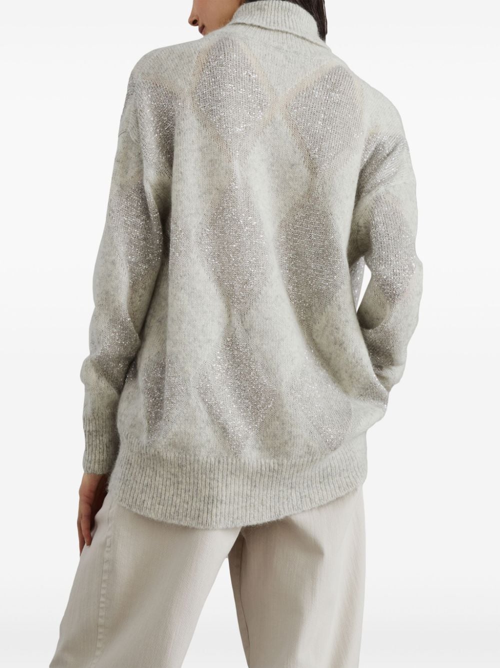 Brunello Cucinelli Sweaters Grey