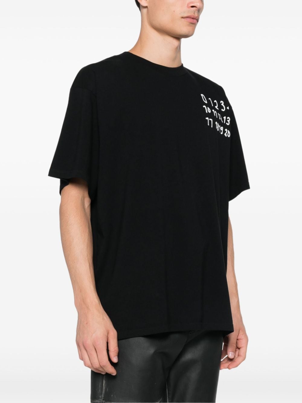 MM6 Maison Margiela T-shirts and Polos Black