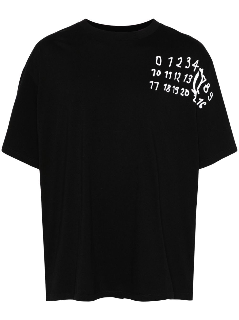 MM6 Maison Margiela T-shirts and Polos Black