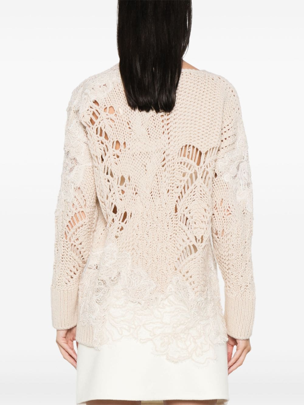 Ermanno Scervino Sweaters Beige