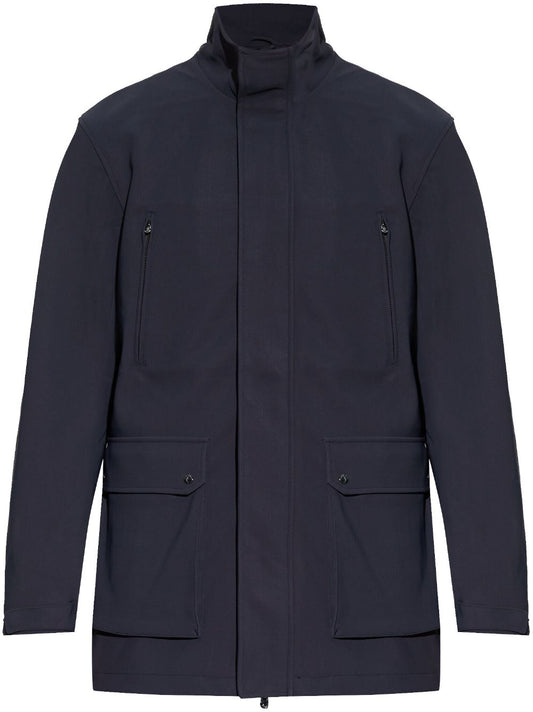 EMPORIO ARMANI CAPSULE Coats Blue