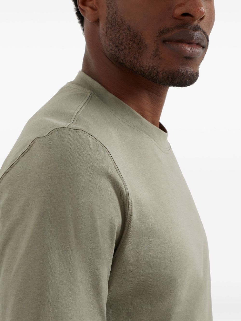 Brunello Cucinelli T-shirts and Polos Dove Grey