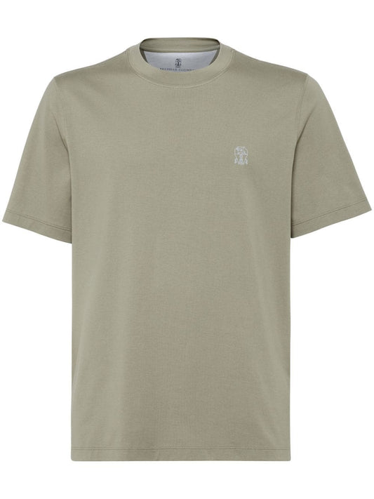 Brunello Cucinelli T-shirts and Polos Dove Grey