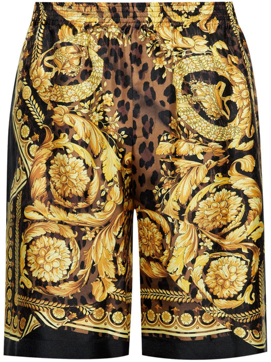 Versace Shorts Golden