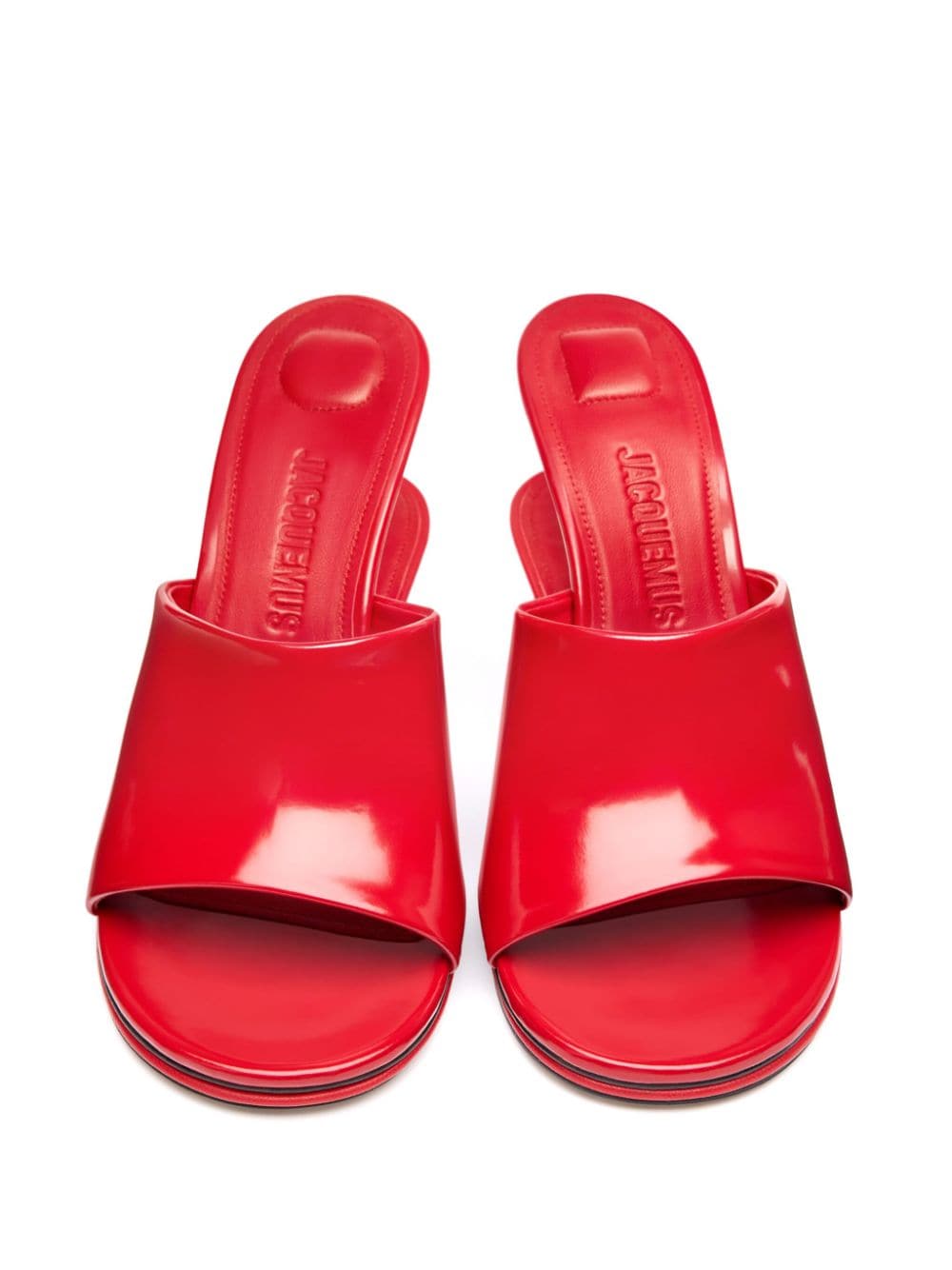 JACQUEMUS Sandals Red