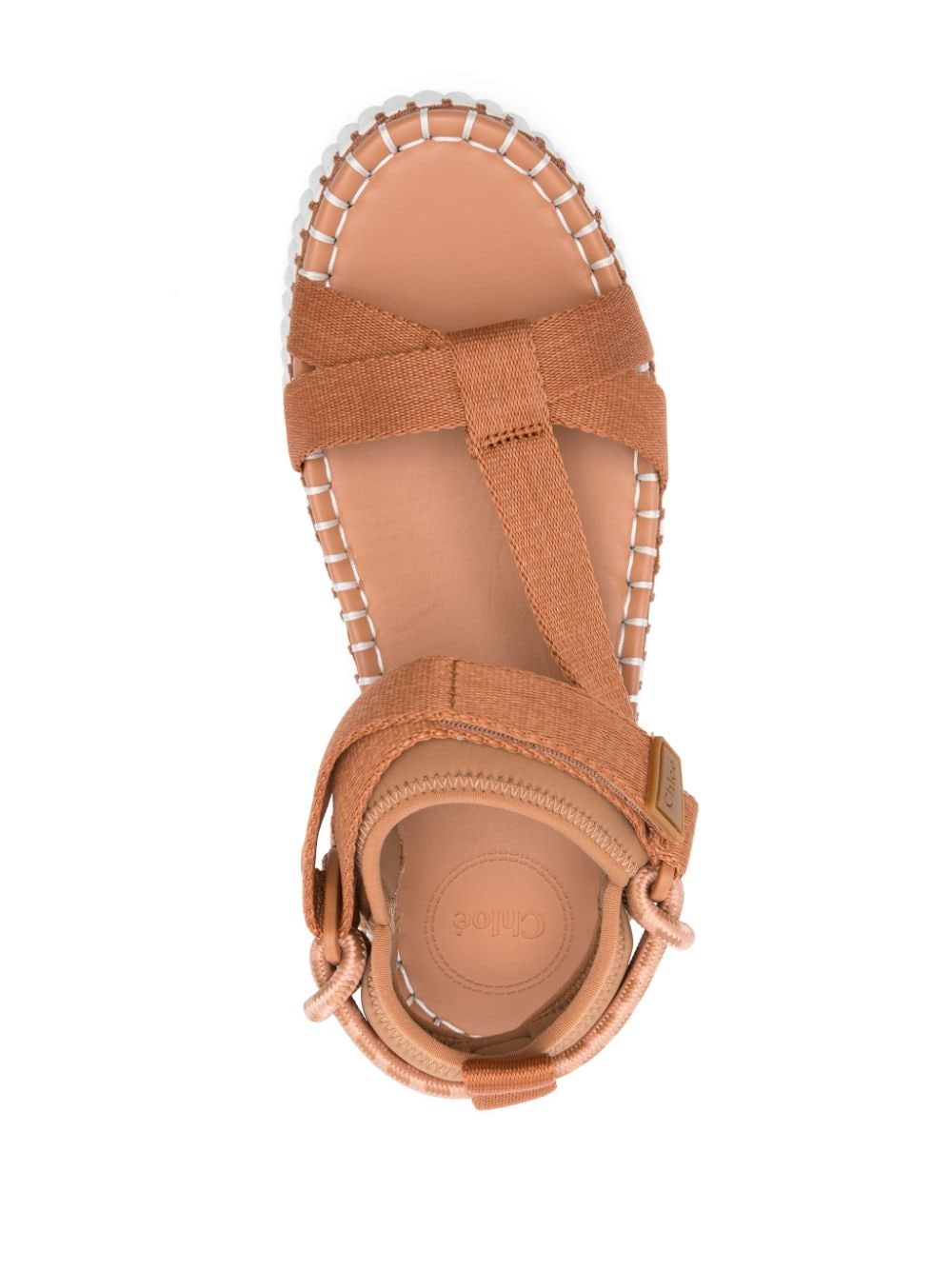 Chloè Sandals Leather Brown